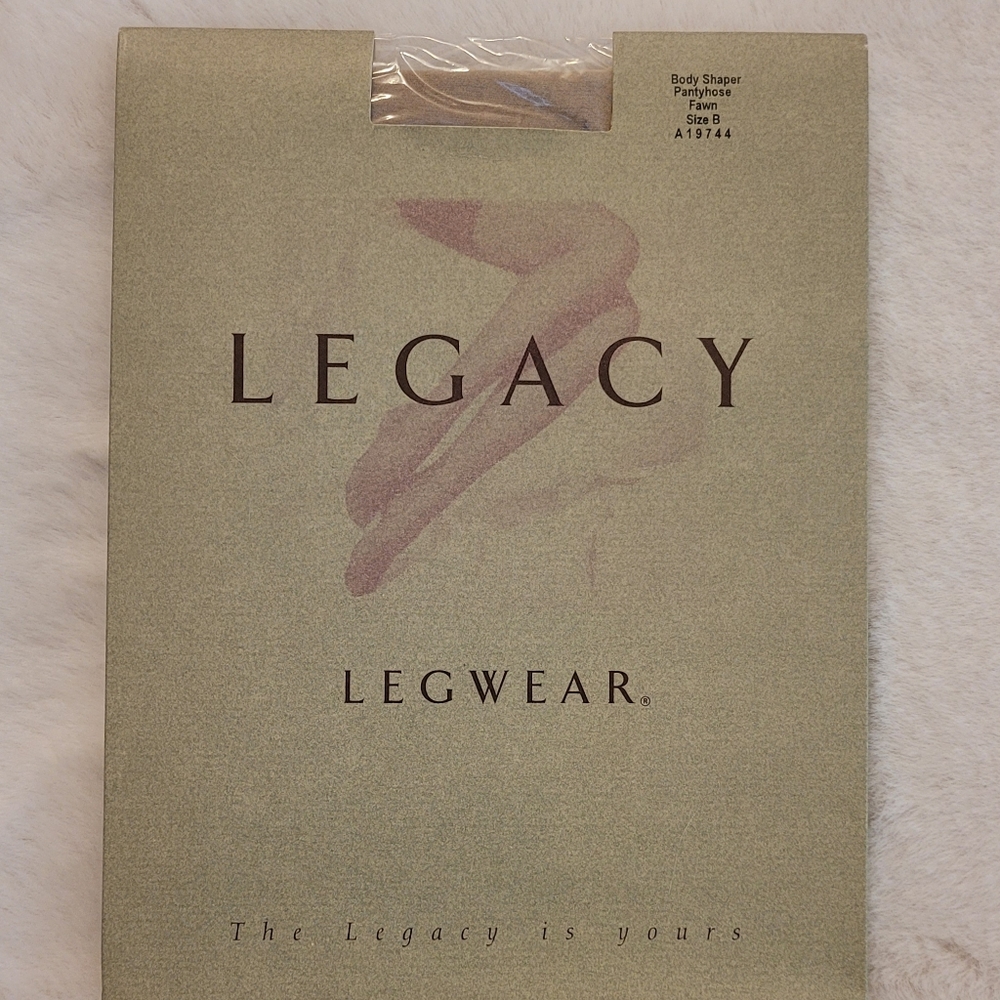 Legacy Legwear Body Shaper Pantyhose Size B Color Fawn New In Box